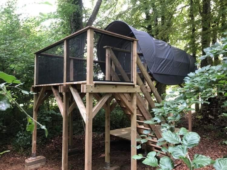Camping Le Canada-Insolite Chiny Ngoại thất bức ảnh