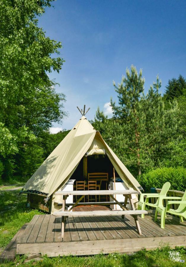 Camping Le Canada-Insolite Chiny Ngoại thất bức ảnh